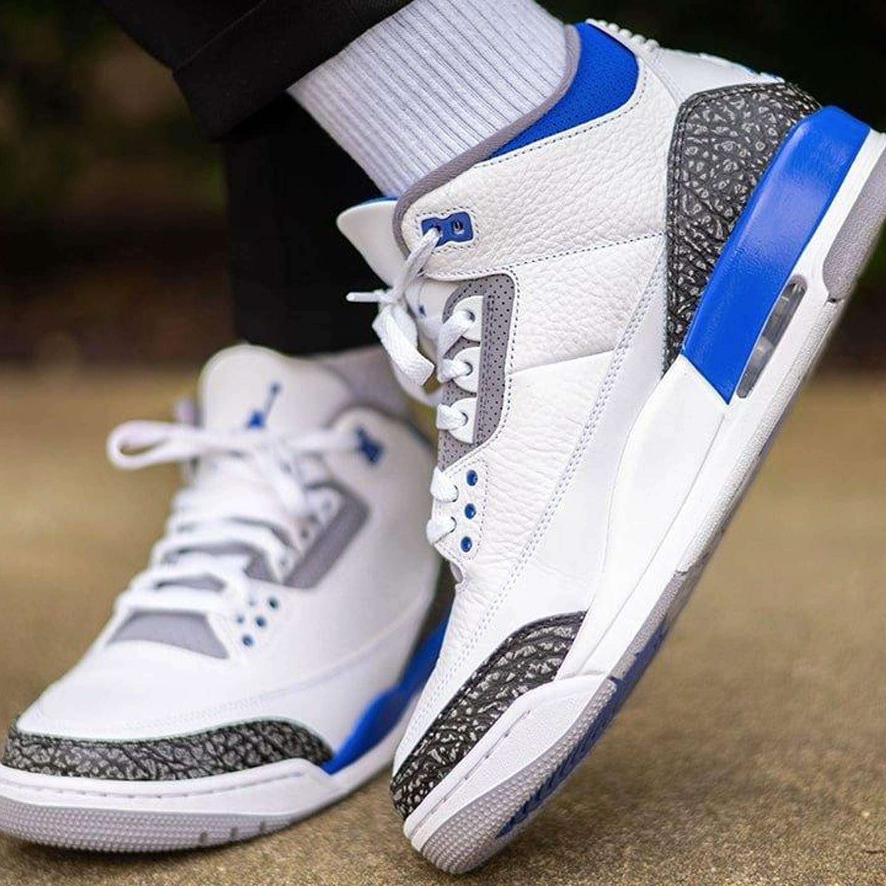 Air Jordan 3 Retro 'Racer Blue' - Image 5