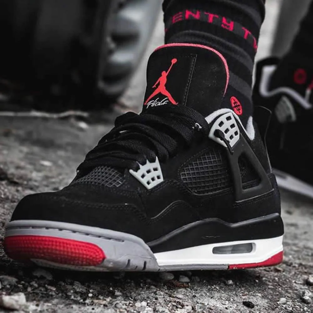 Air Jordan 4 Bred 2019 - Image 6