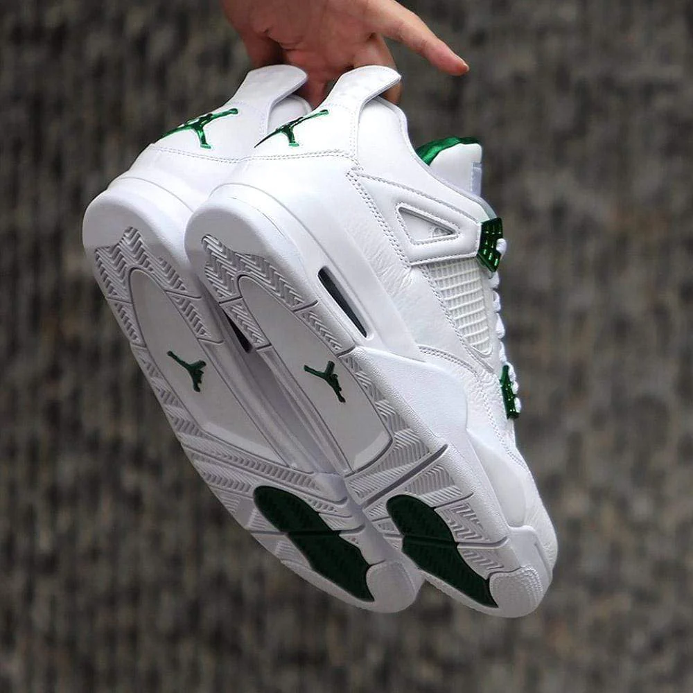 Air Jordan 4 Retro 'Green Metallic' - Image 4