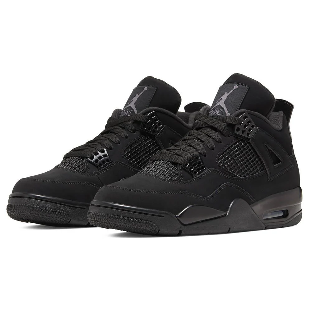 Air Jordan 4 Retro GS 'Black Cat' 2020 - Image 2