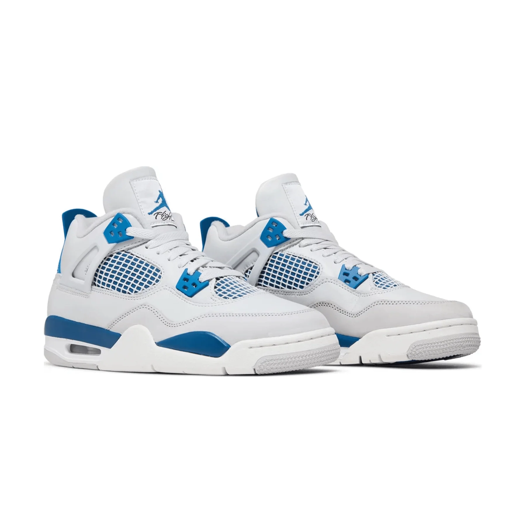 Air Jordan 4 Retro GS 'Military Blue' 2024 - Image 3