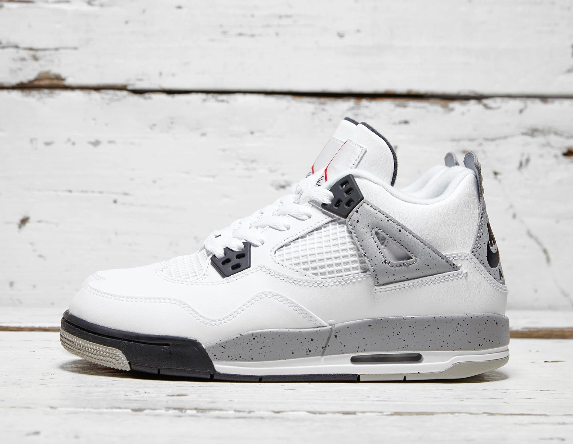 AIR JORDAN 4 89 OG WHITE CEMENT JUNIOR - Image 6