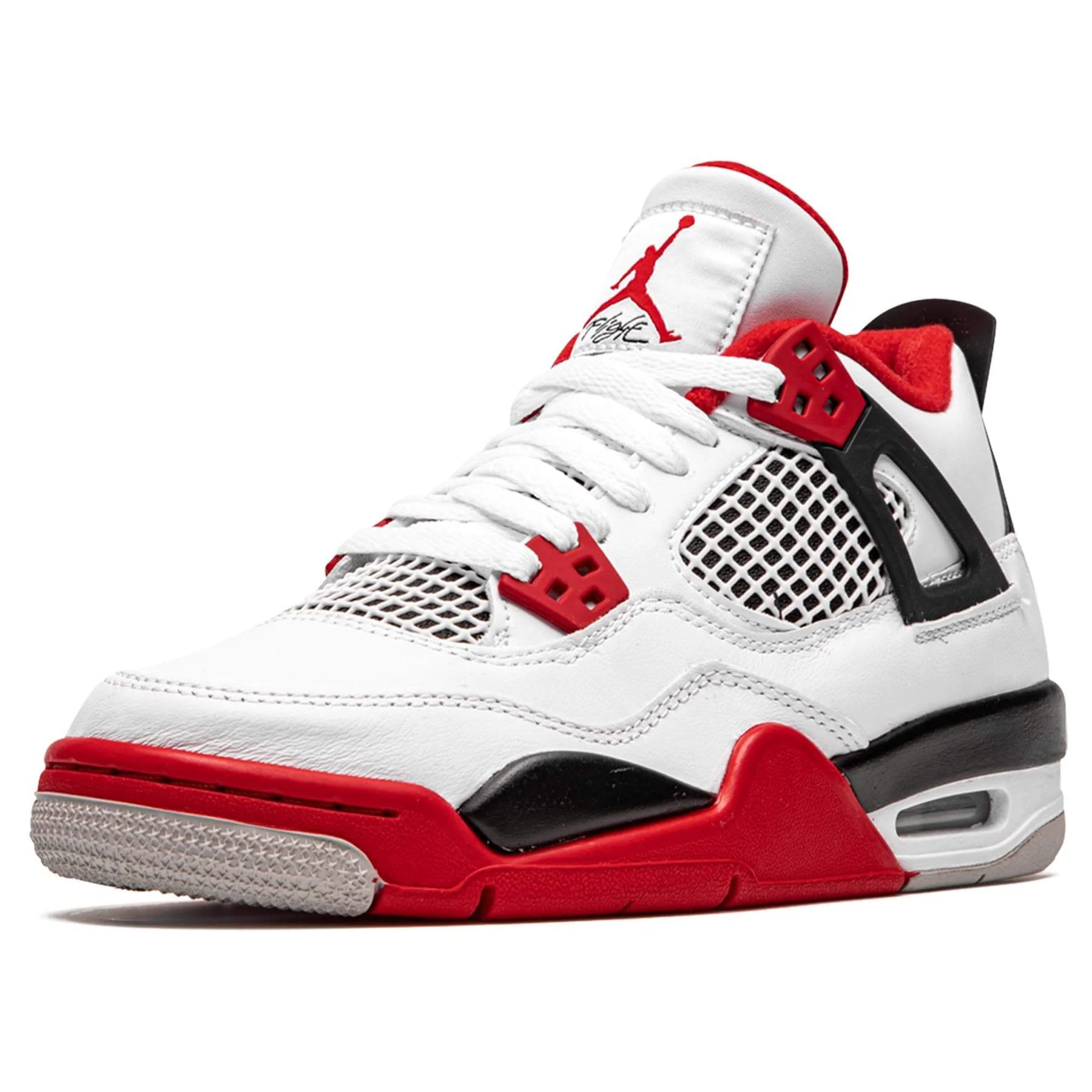 Air Jordan 4 Retro OG GS 'Fire Red' 2020 - Image 4