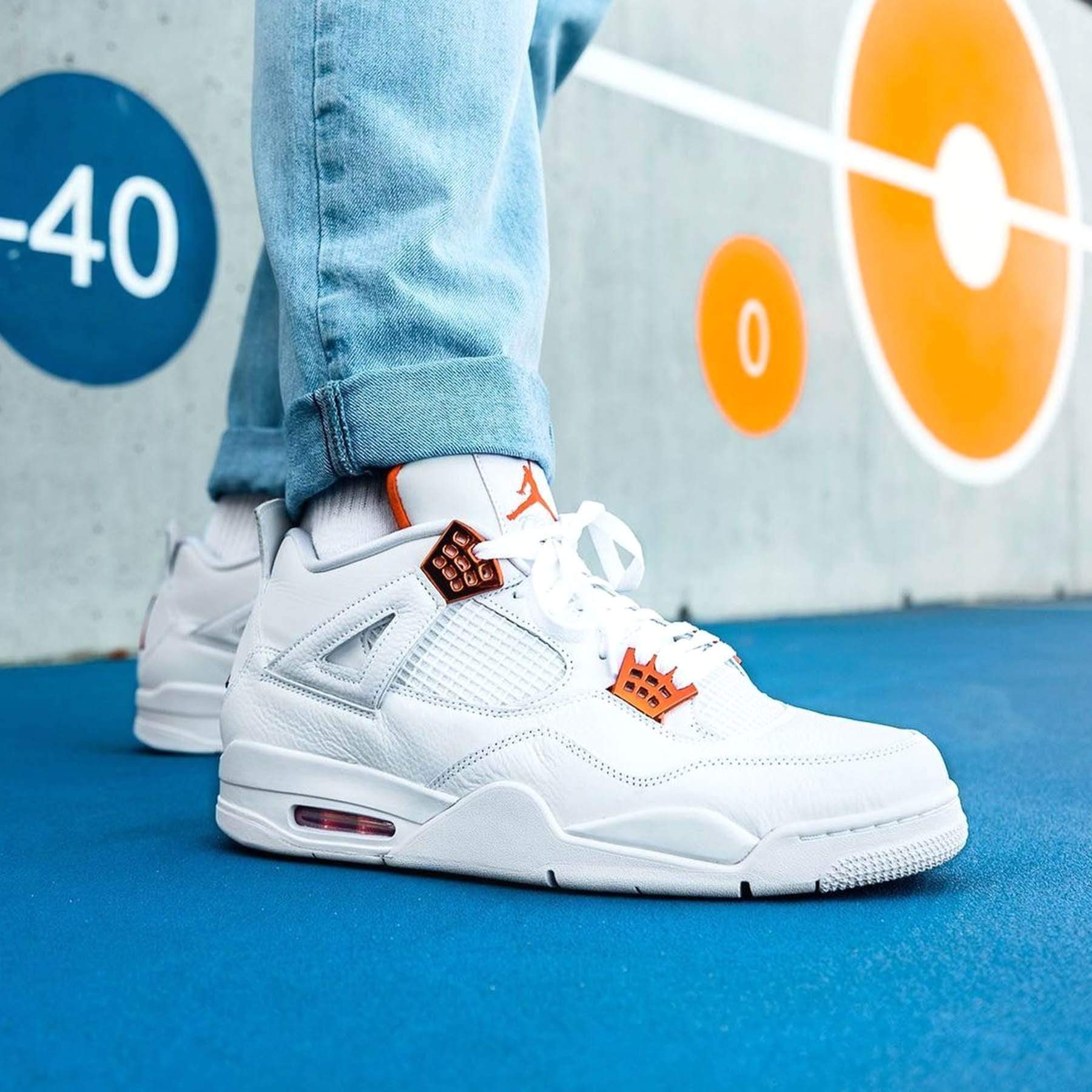 Air Jordan 4 Retro 'Orange Metallic' - Image 6