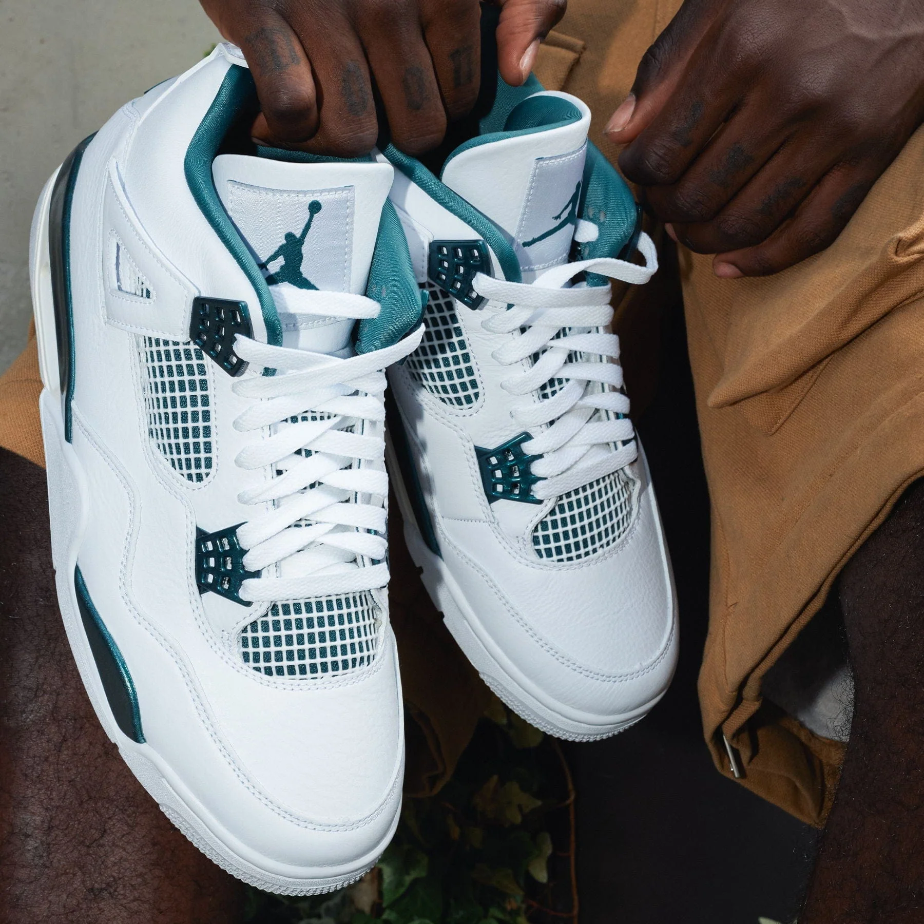 Air Jordan 4 Retro 'Oxidized Green' - Image 4