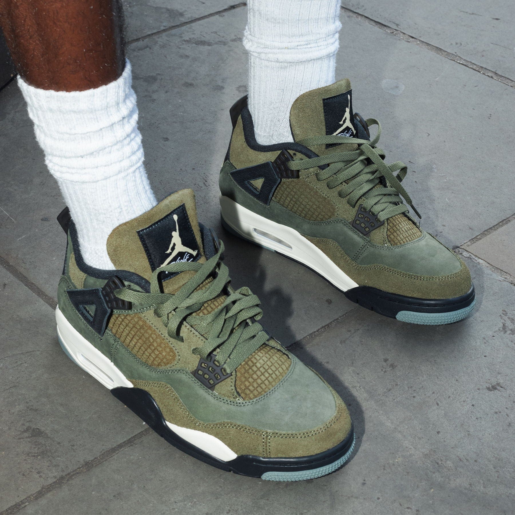 Air Jordan 4 Retro SE 'Craft - Olive' - Image 6