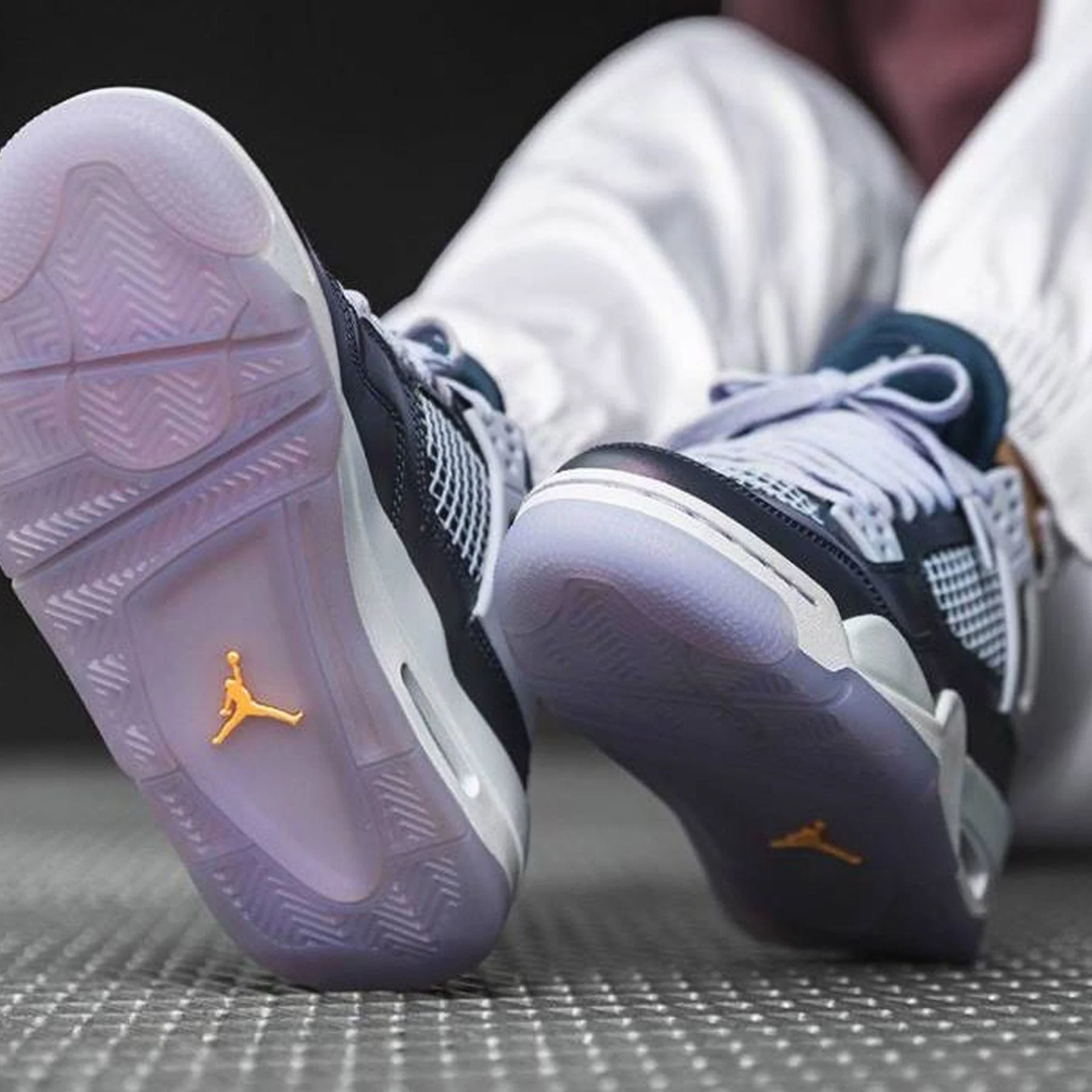 Air Jordan 4 Retro SE GS 'Monsoon Blue' - Image 7