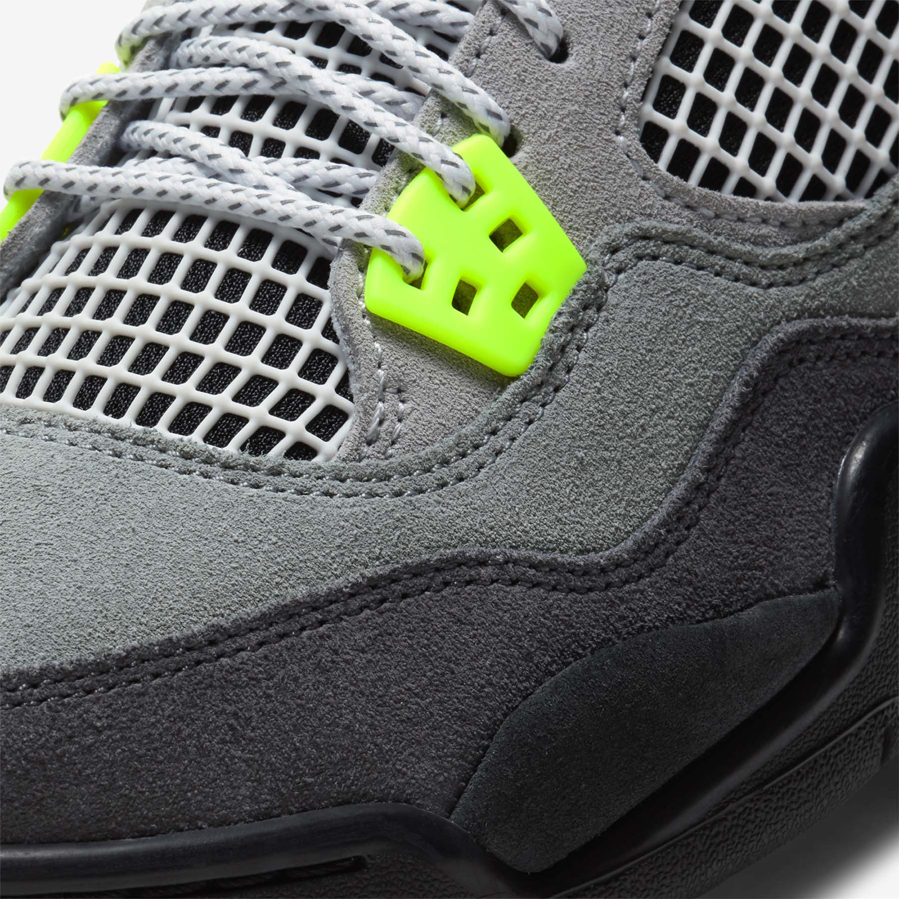 Air Jordan 4 Retro SE GS 'Neon 95' - Image 6