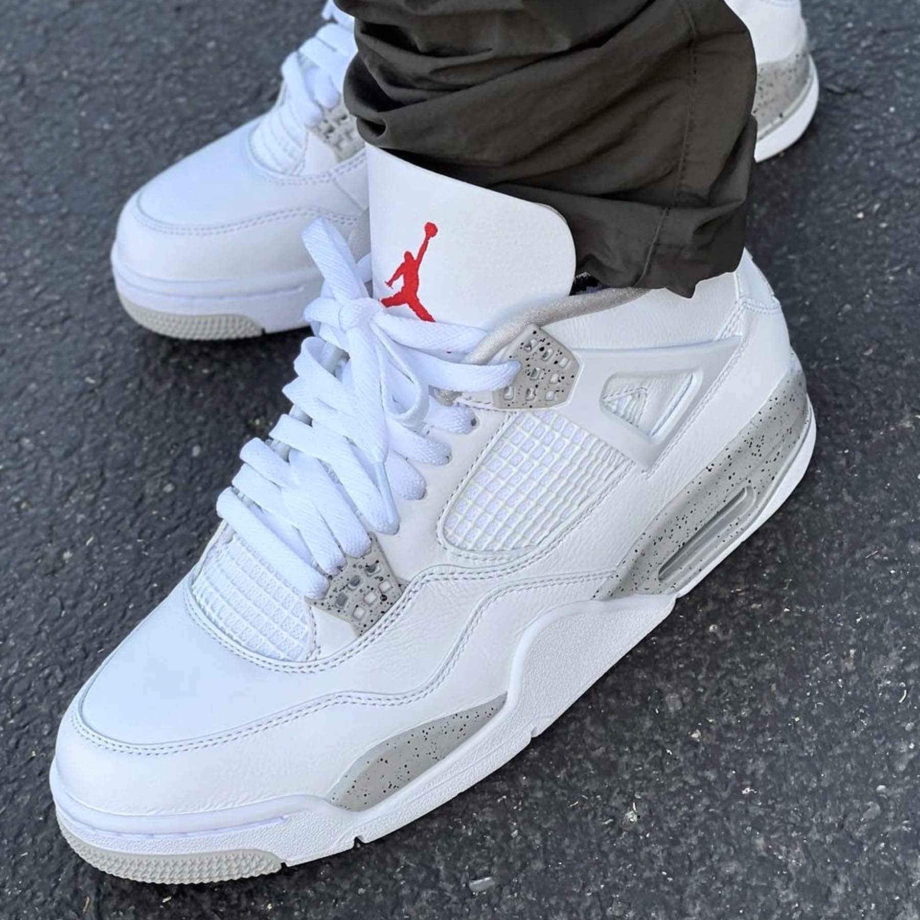 Air Jordan 4 Retro 'White Oreo' - Image 7