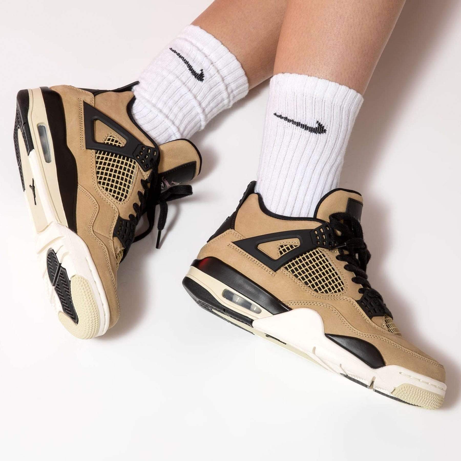 Air Jordan 4 Retro Wmns 'Mushroom' - Image 6