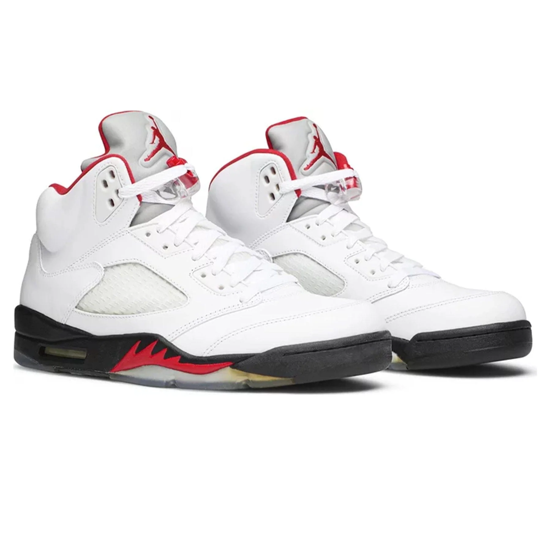 Air Jordan 5 Retro 'White Fire Red' 2013 - Image 3