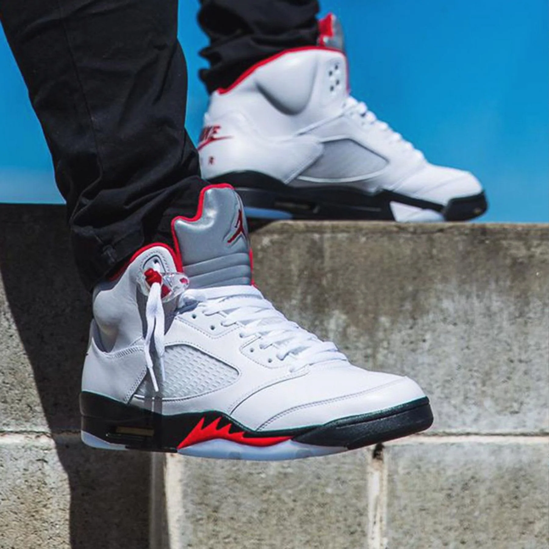 Air Jordan 5 Retro 'Fire Red' 2020 - Image 7
