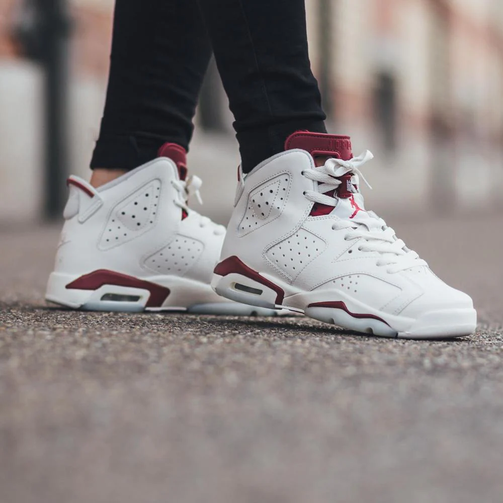 Air Jordan 6 Retro Maroon - Image 7