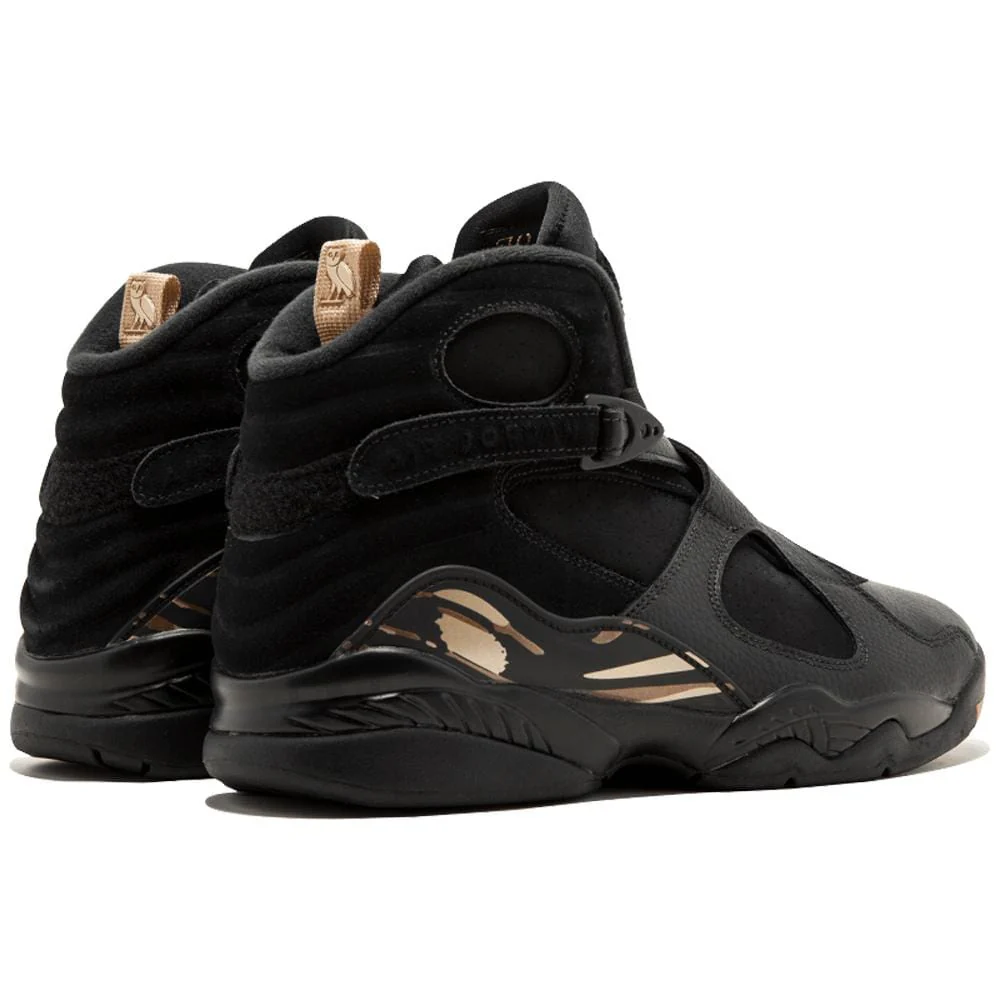 Air Jordan 8 OVO Black - Image 3