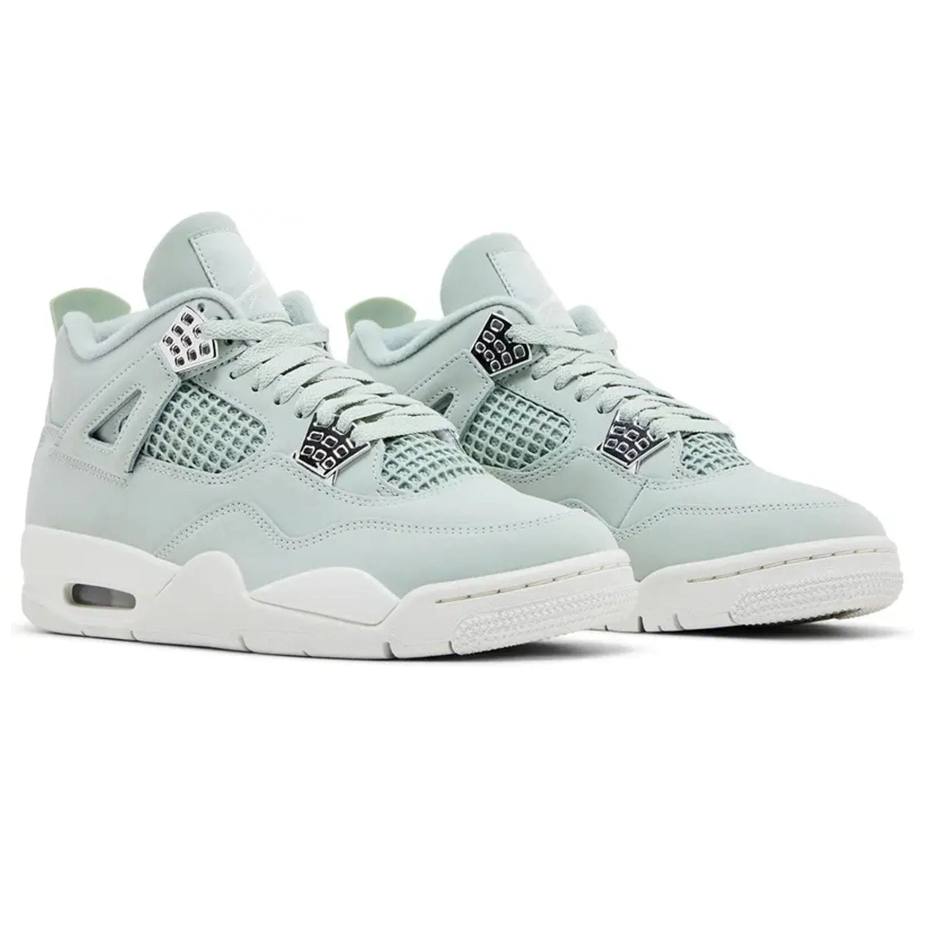 Air Jordan 4 Wmns Retro 'Seafoam Sail' - Image 3
