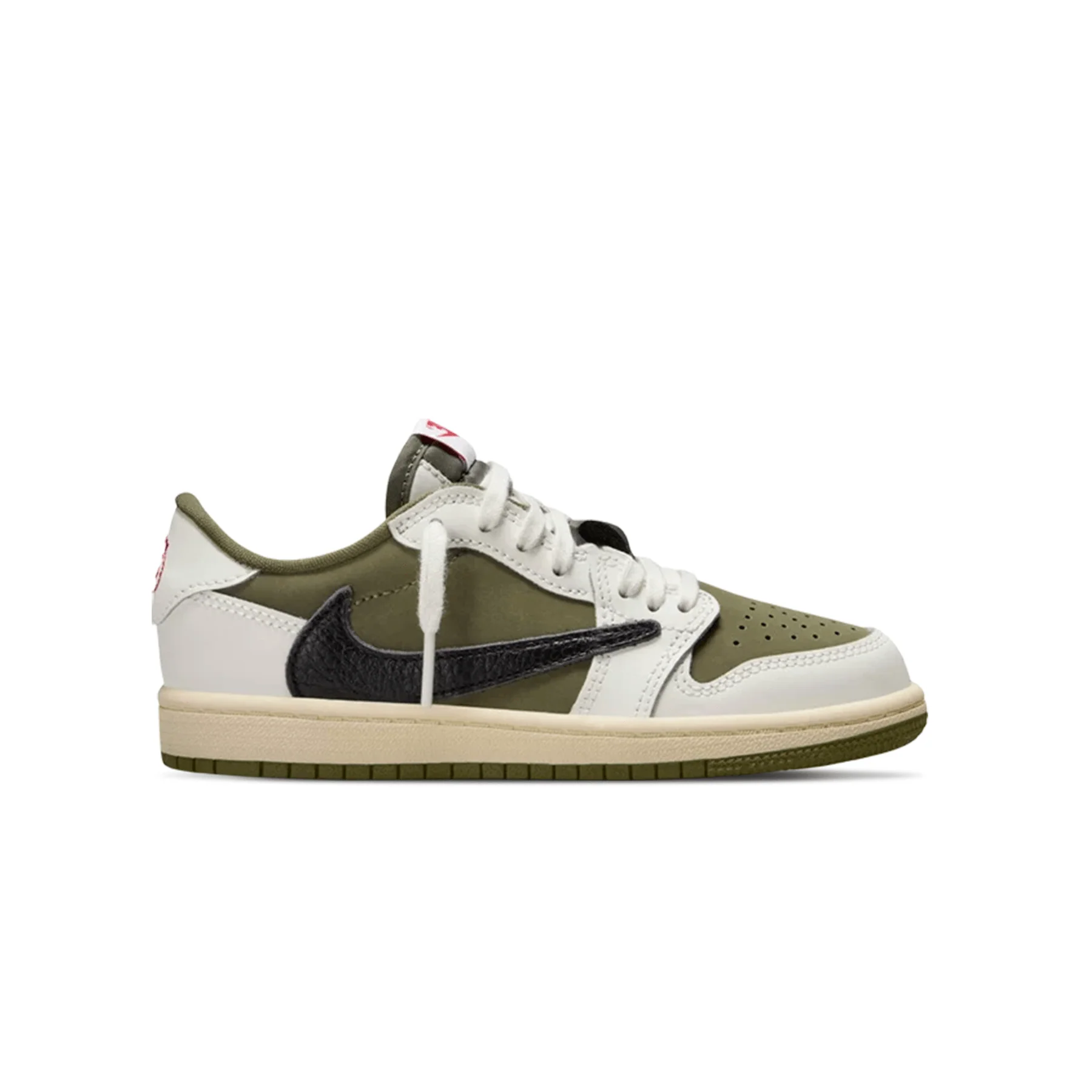 Travis Scott x Air Jordan 1 Low OG PS 'Medium Olive' - Image 2