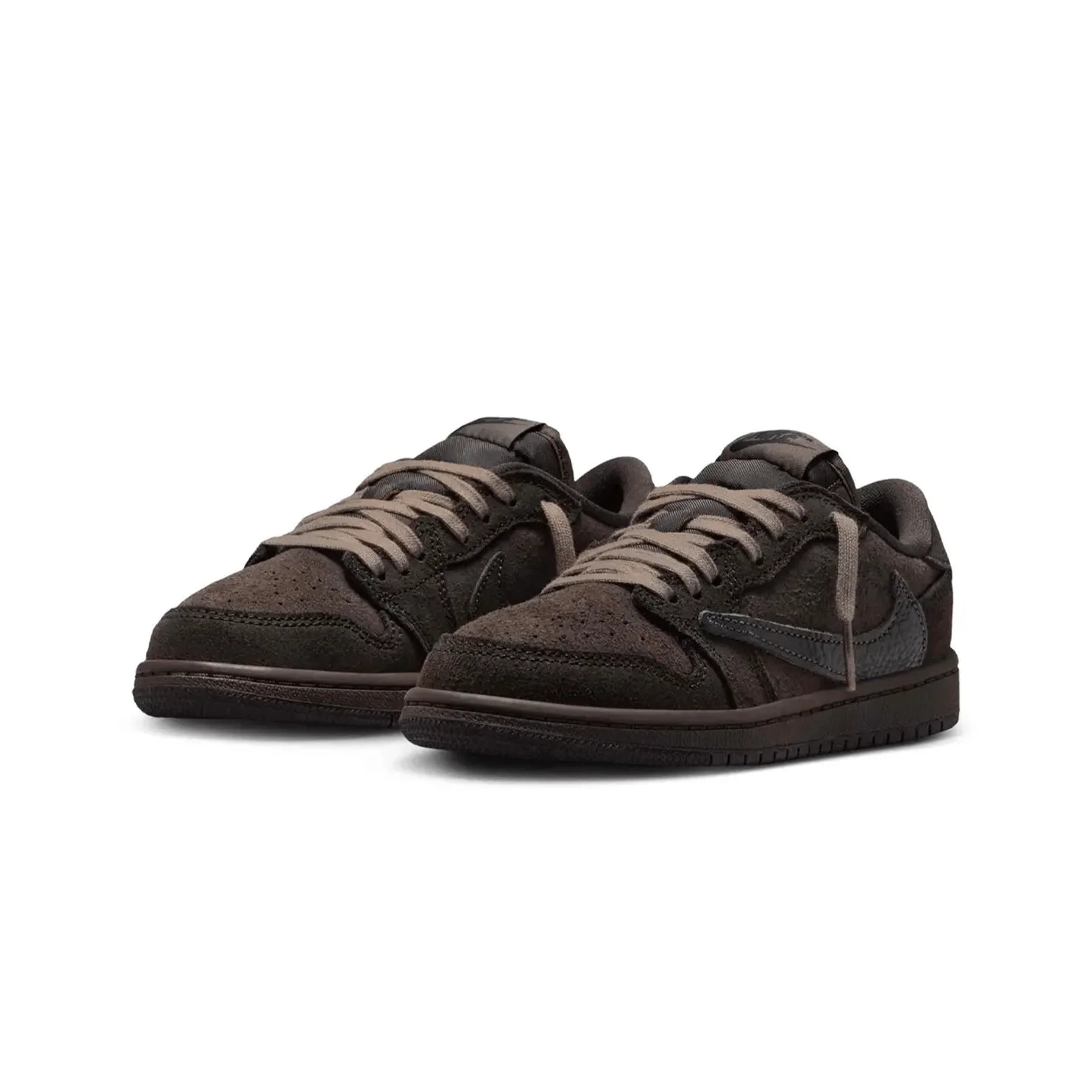 Travis Scott x Air Jordan 1 Low OG PS 'Velvet Brown' - Image 3