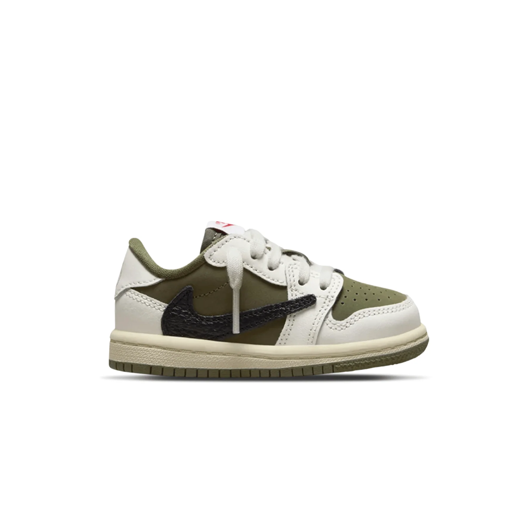 Travis Scott x Air Jordan 1 Low OG TD 'Medium Olive' - Image 2