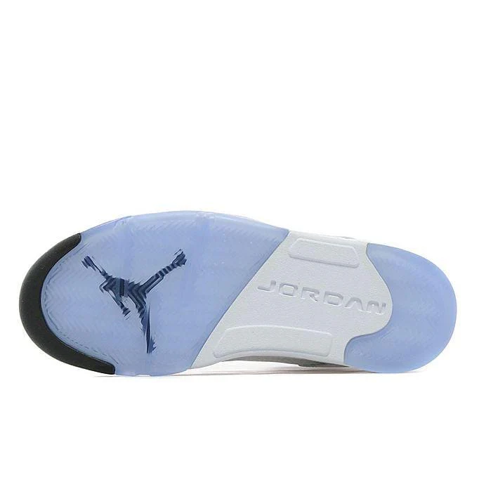 Air Jordan 5 Retro White-Metallic Silver - Image 5