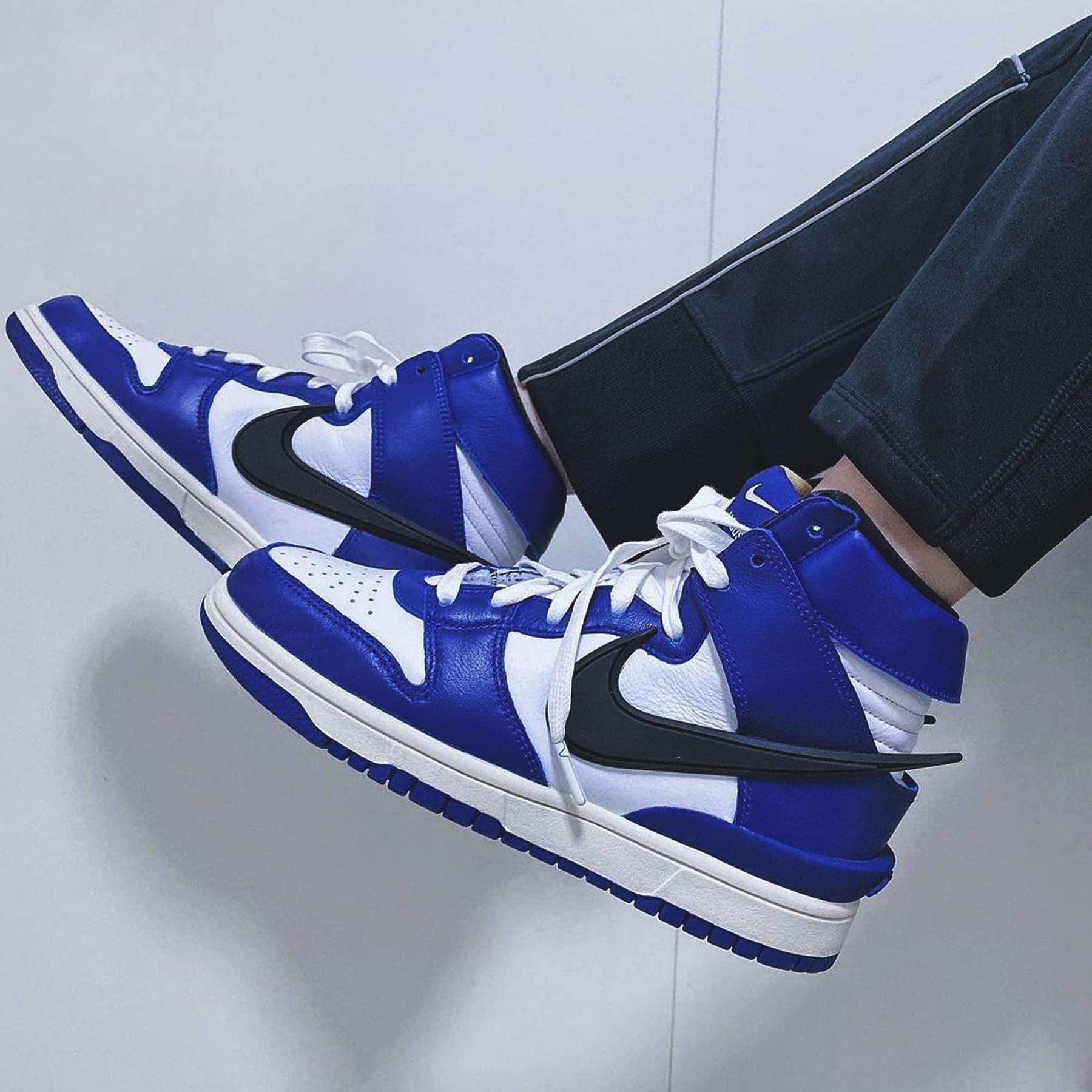 AMBUSH x Nike Dunk High 'Deep Royal' - Image 6