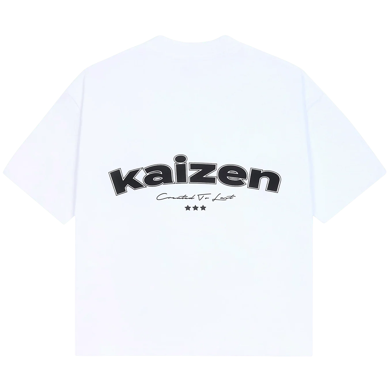 KAIZEN MARKET ARCH TEE WHITE