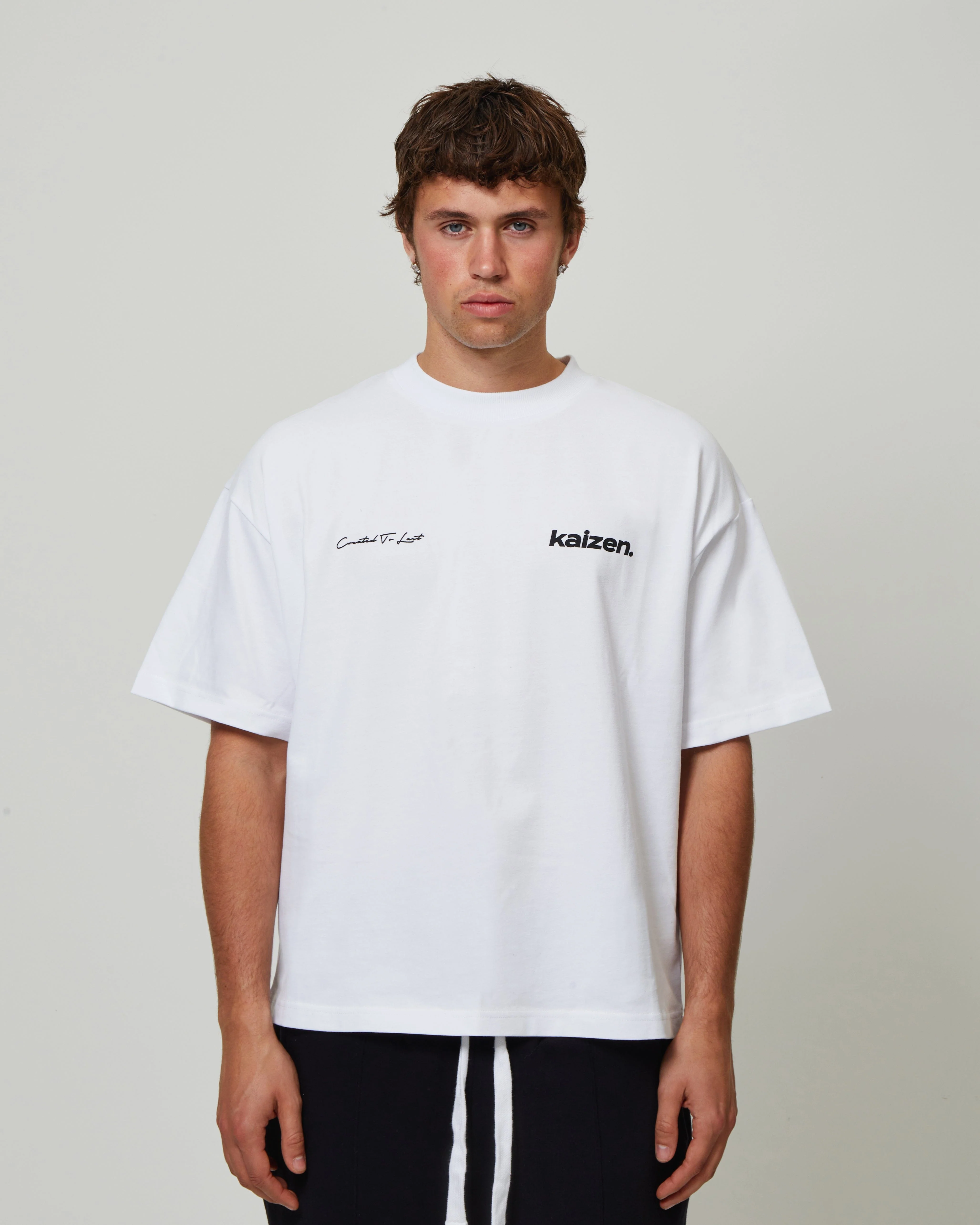 KAIZEN MARKET ARCH TEE WHITE - Image 3
