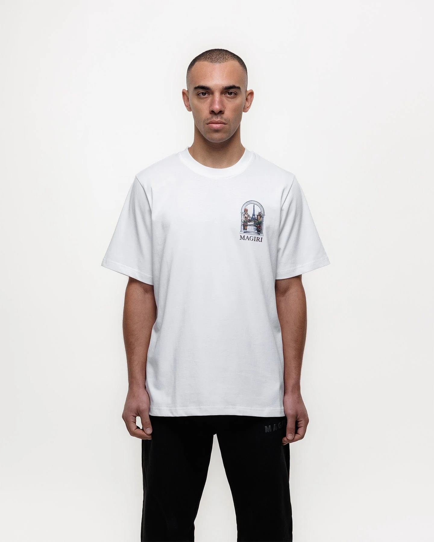 Magiri Archway Printed T-Shirt 'White' - Image 4