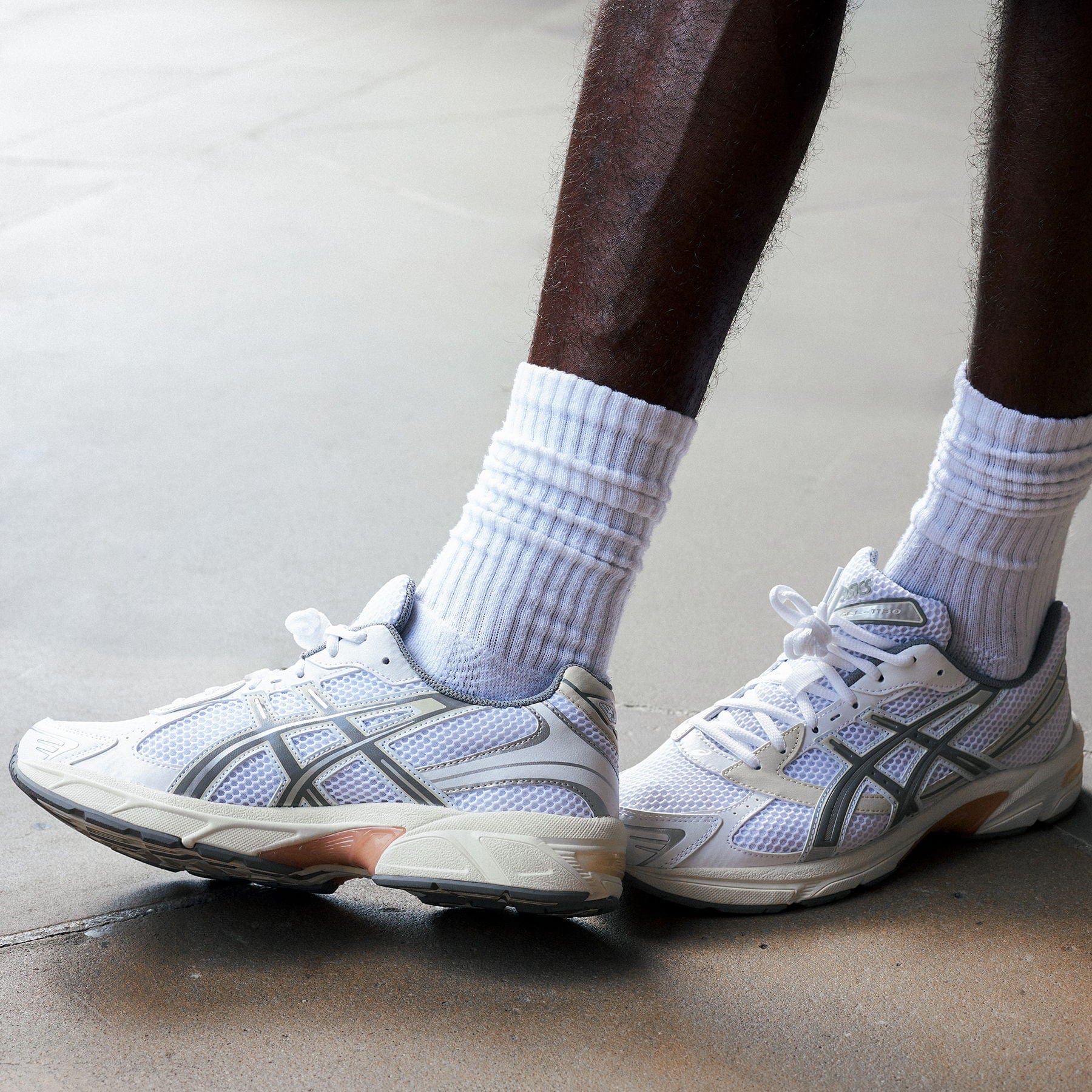 ASICS Gel 1130 'White Clay Grey' - Image 6