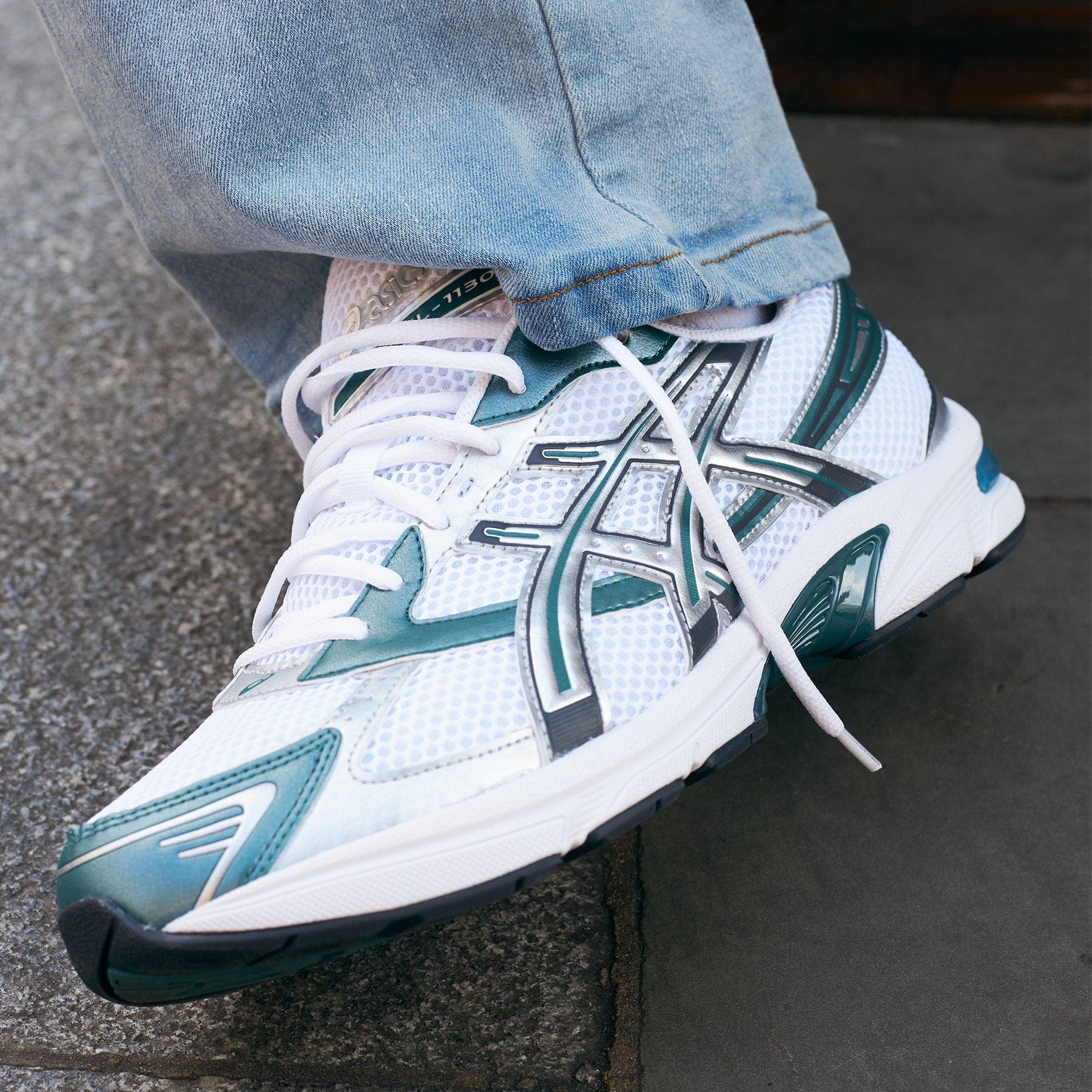 Asics Gel 1130 'White Dark Neptune' - Image 7