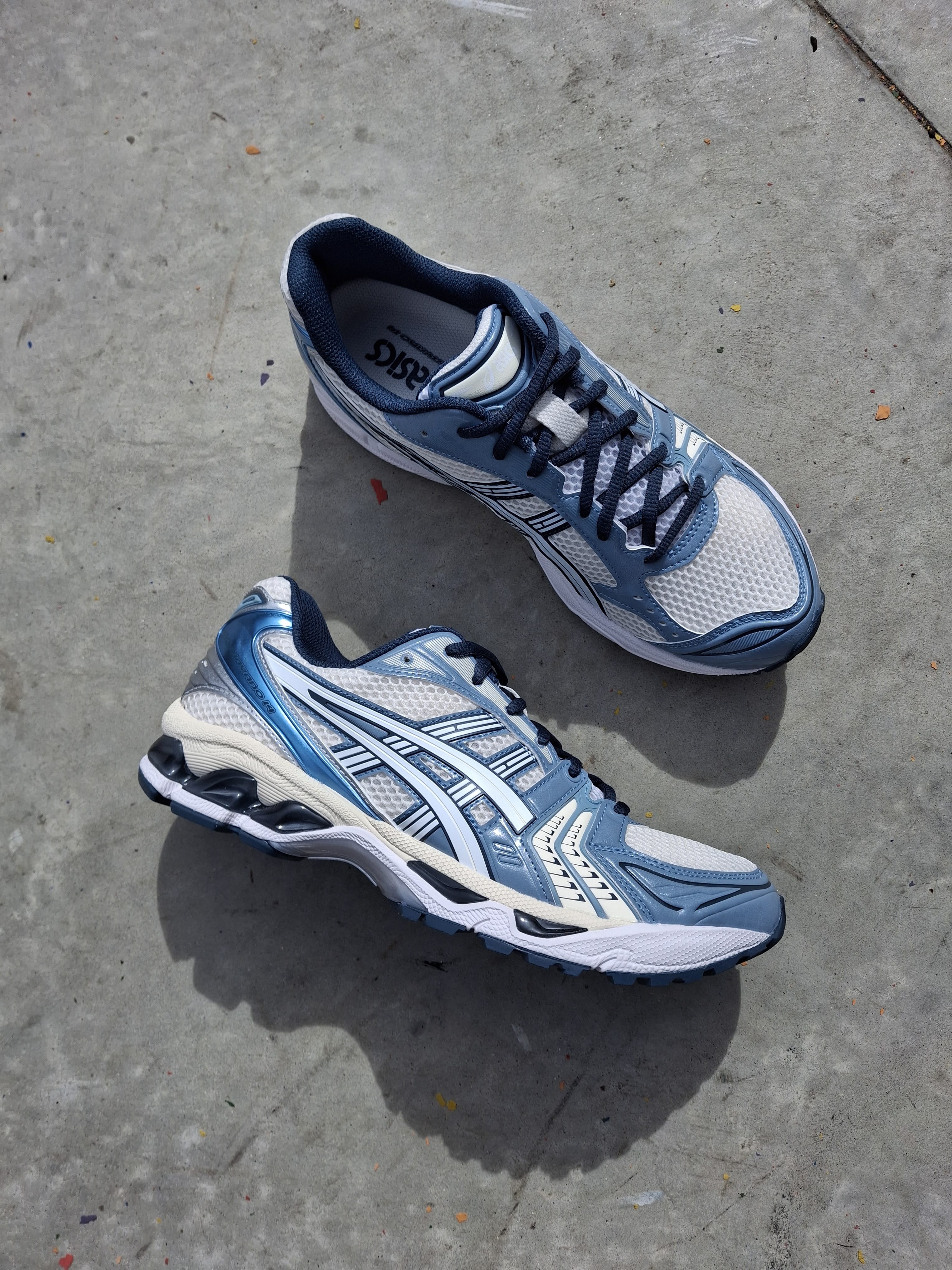 ASICS Gel Kayano 14 'Cream Raw Indigo' - Image 8