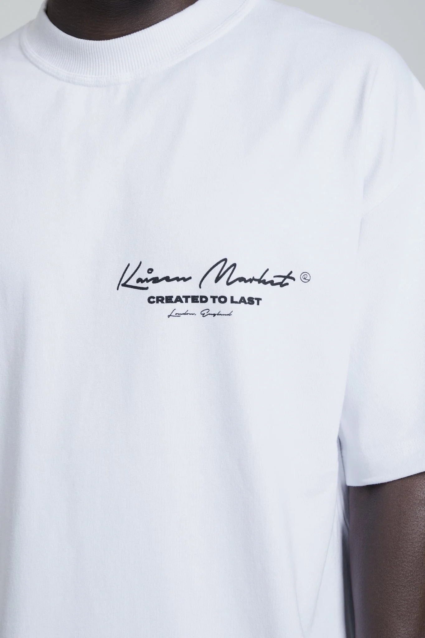 KAIZEN MARKET AUTOGRAPH TEE WHITE - Image 4