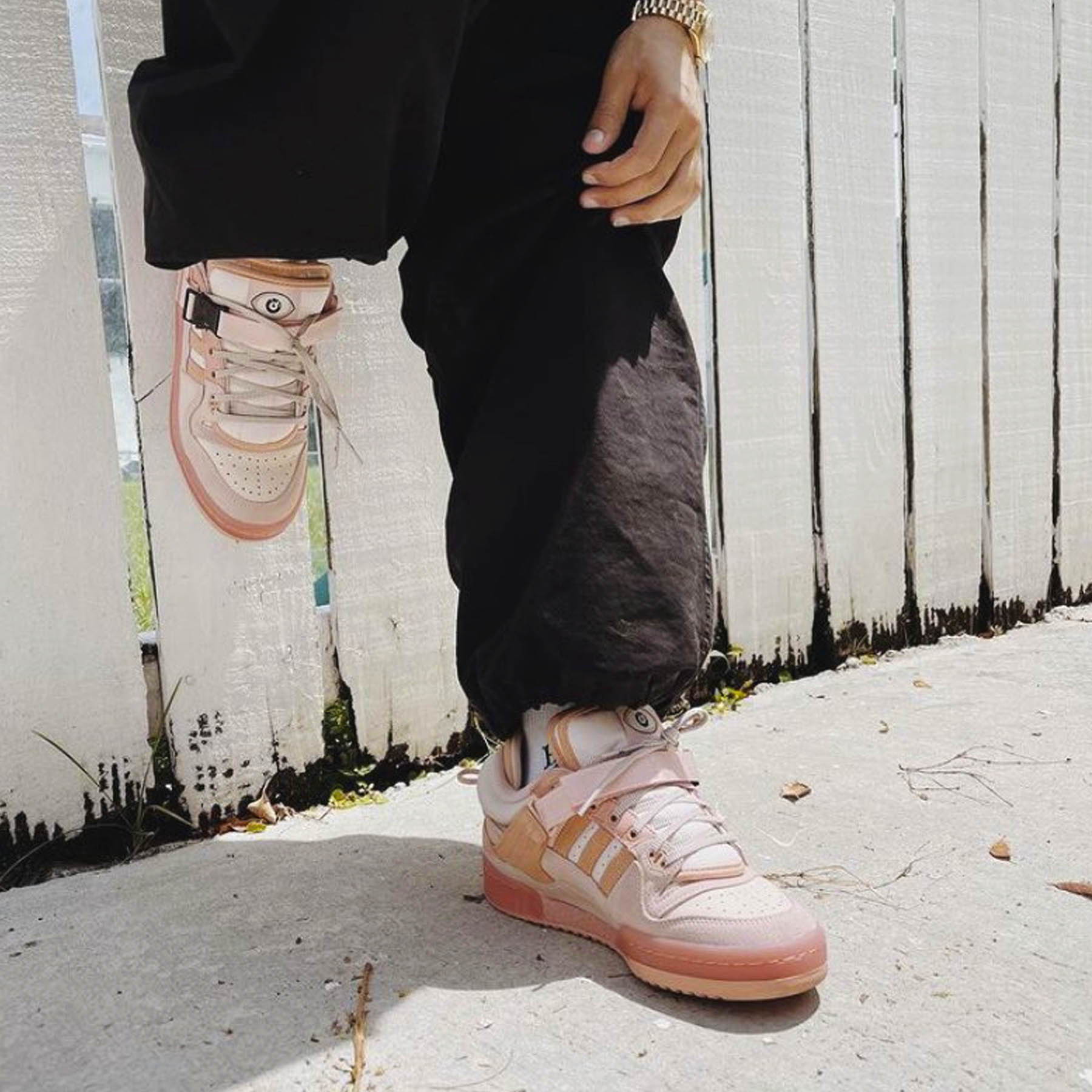 Bad Bunny x adidas Forum Buckle Low ‘Easter Egg’ - Image 7