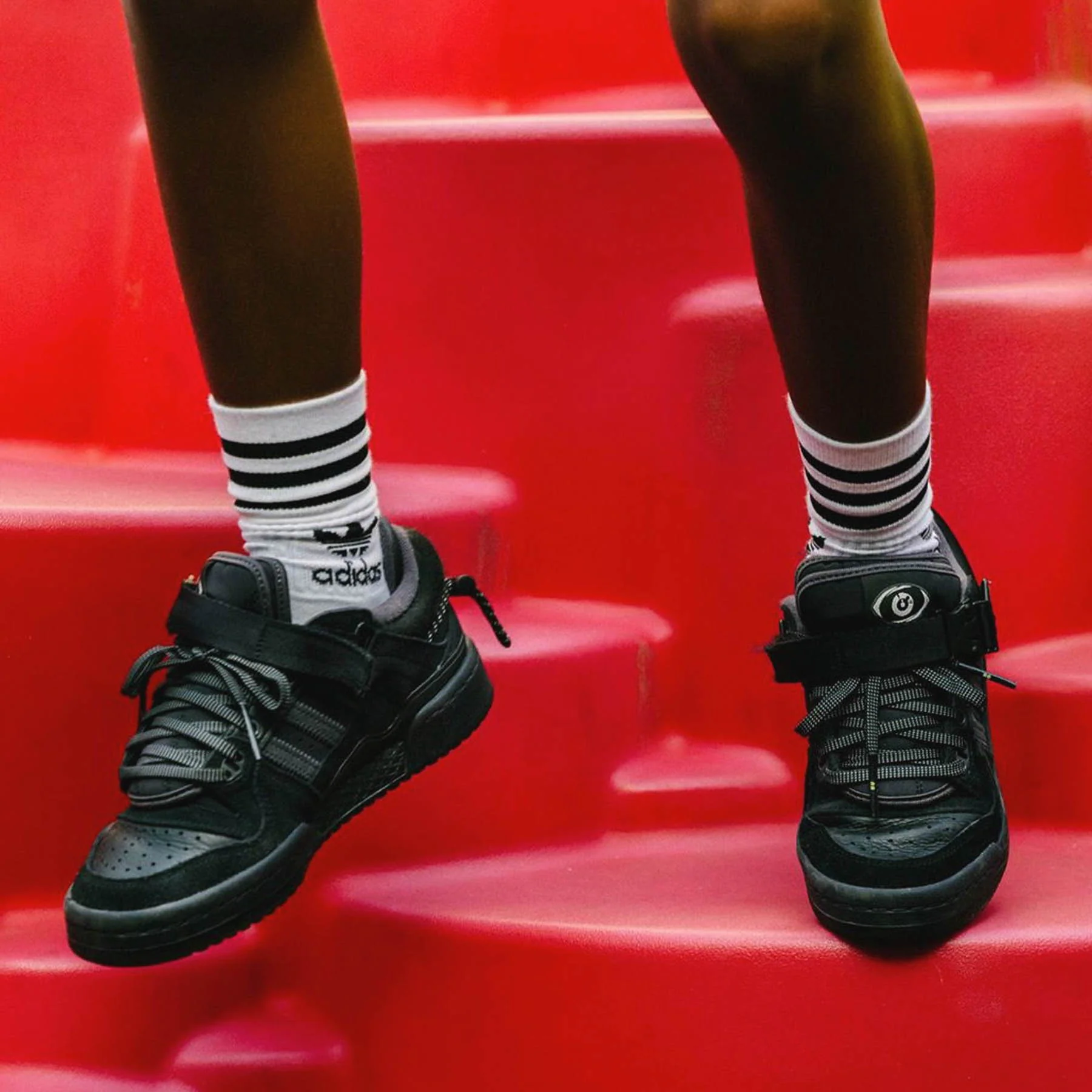 Bad Bunny x adidas Forum Buckle Low ‘Back To School’ - Image 6
