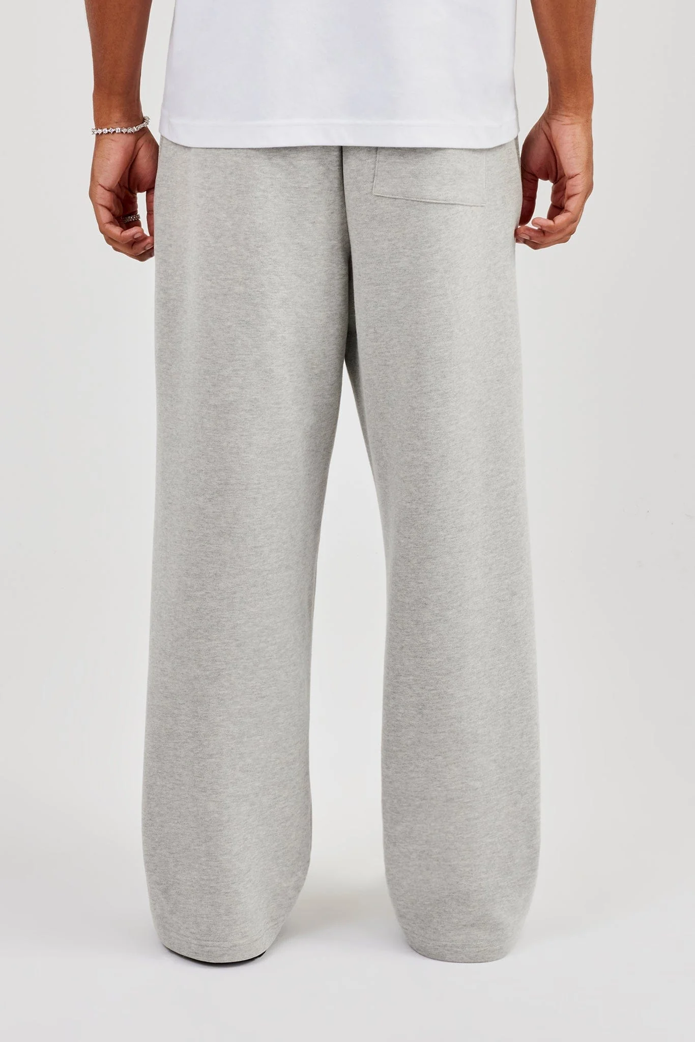 Cernucci Baggy Fit Jogger - Grey Marl - Image 4