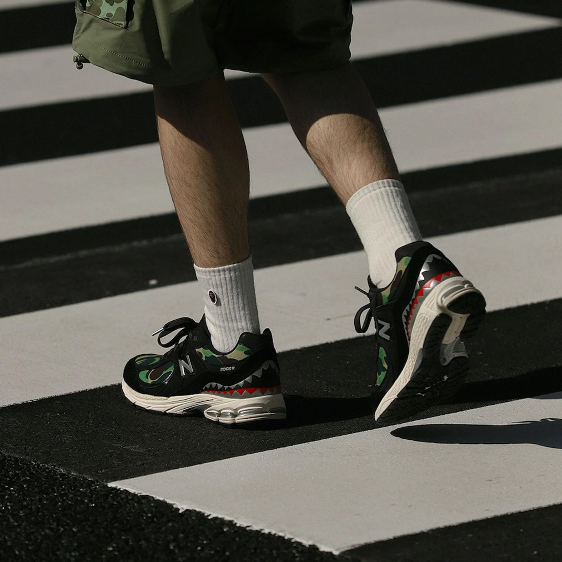 BAPE x 2002R 'Apes Together Strong - Black Camo' - Image 4