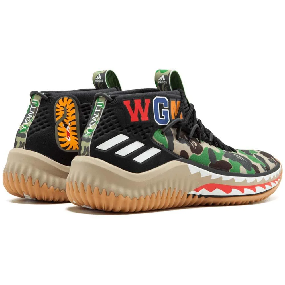 BAPE x adidas Dame 4 "Green Camo" - Image 3