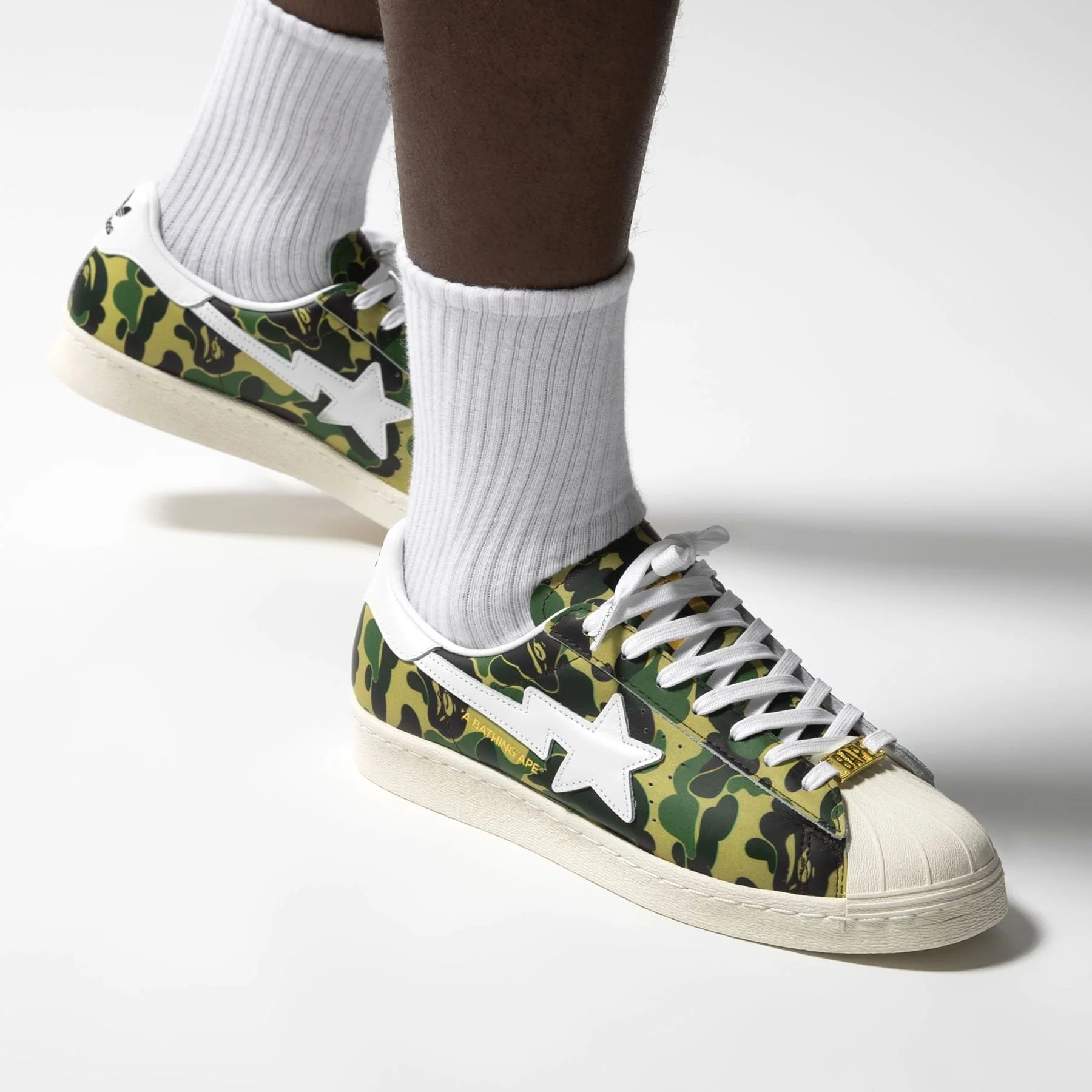 BAPE x adidas Superstar 80s 'ABC Camo' - Image 6