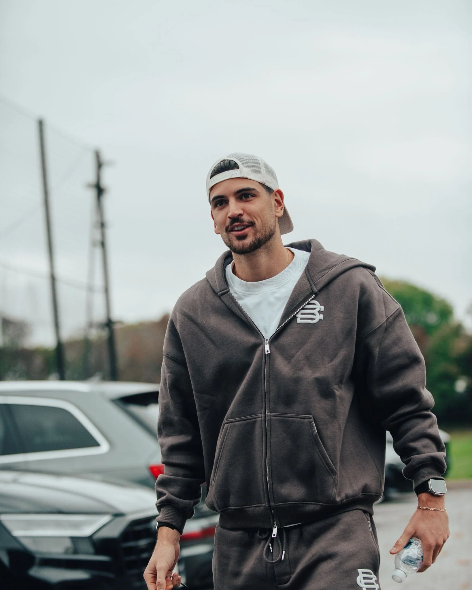 Bénir Club Match Day Zip Hoodie - Storm - Image 3