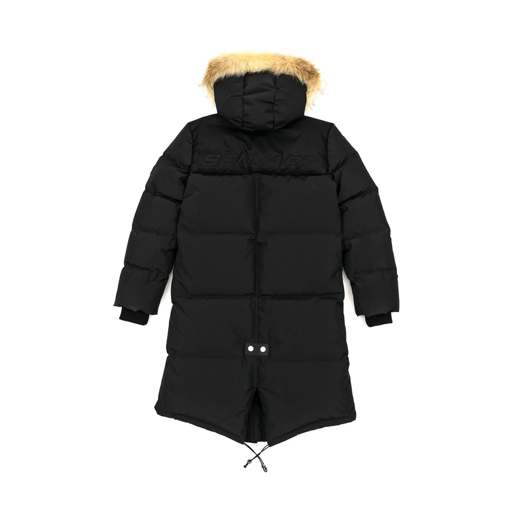 Benjart Fur Parka 'Black' - Image 4