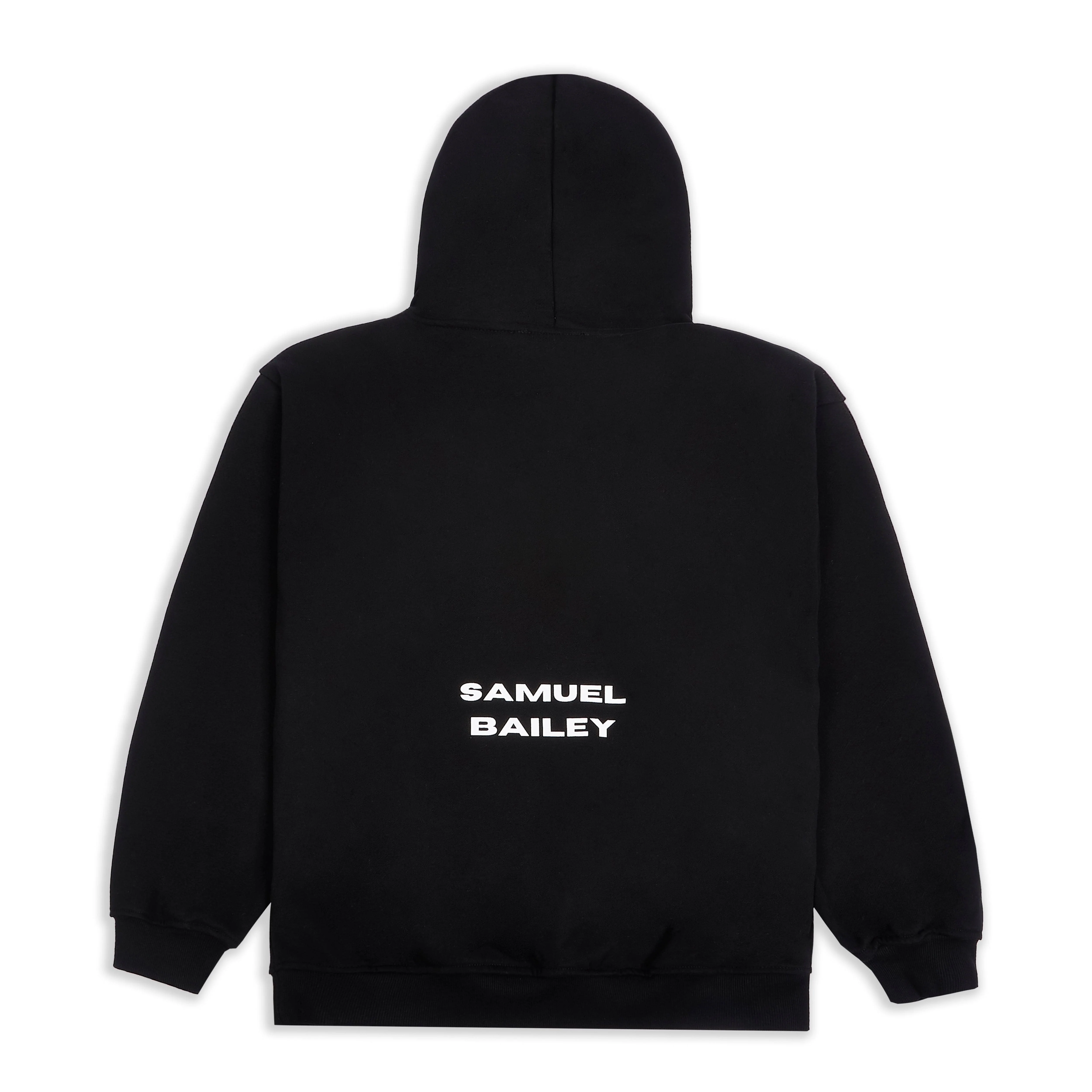 Samuel Bailey Black Custom Hoodie - Image 2