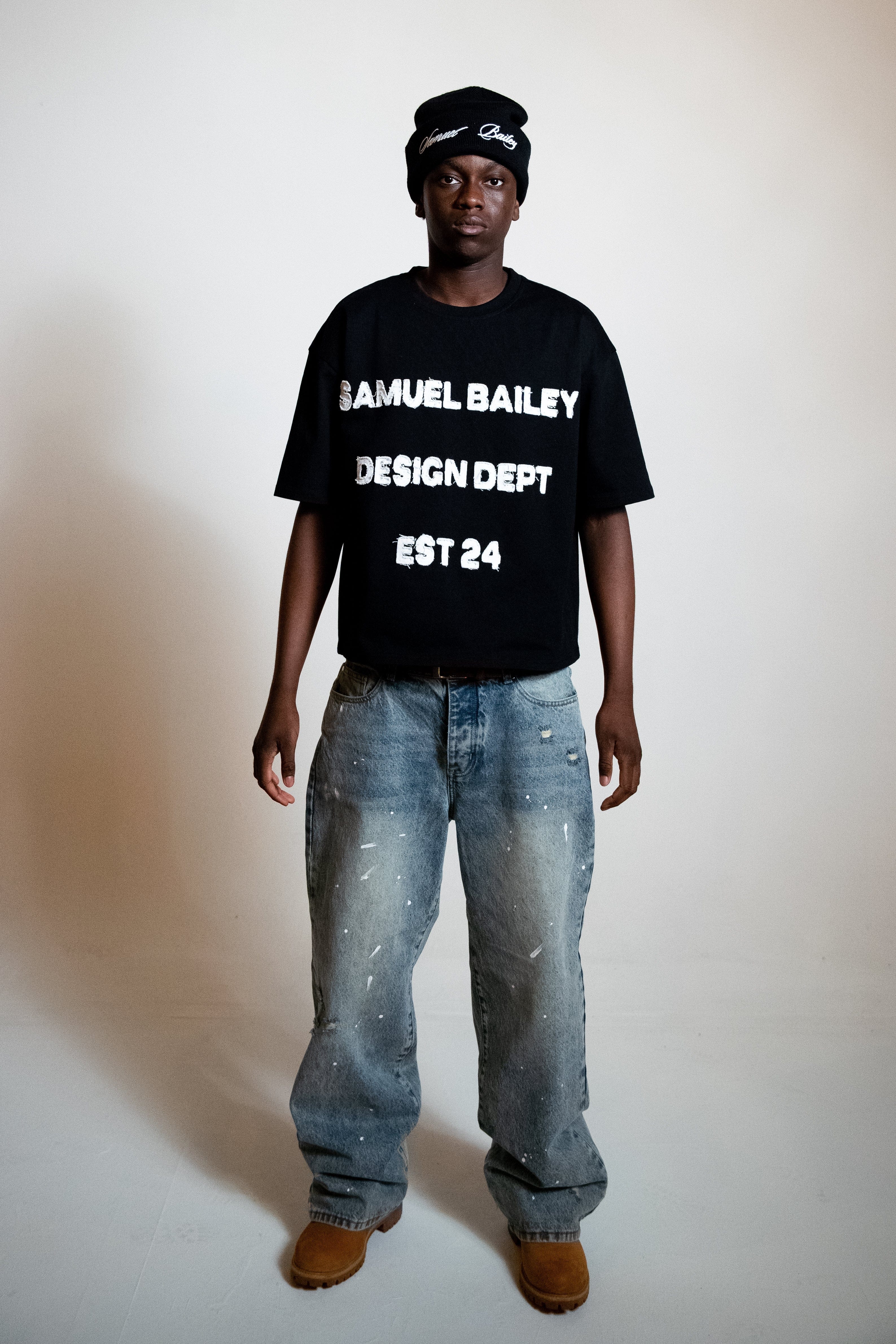 Samuel Bailey Black Design Dept Tee - Image 3
