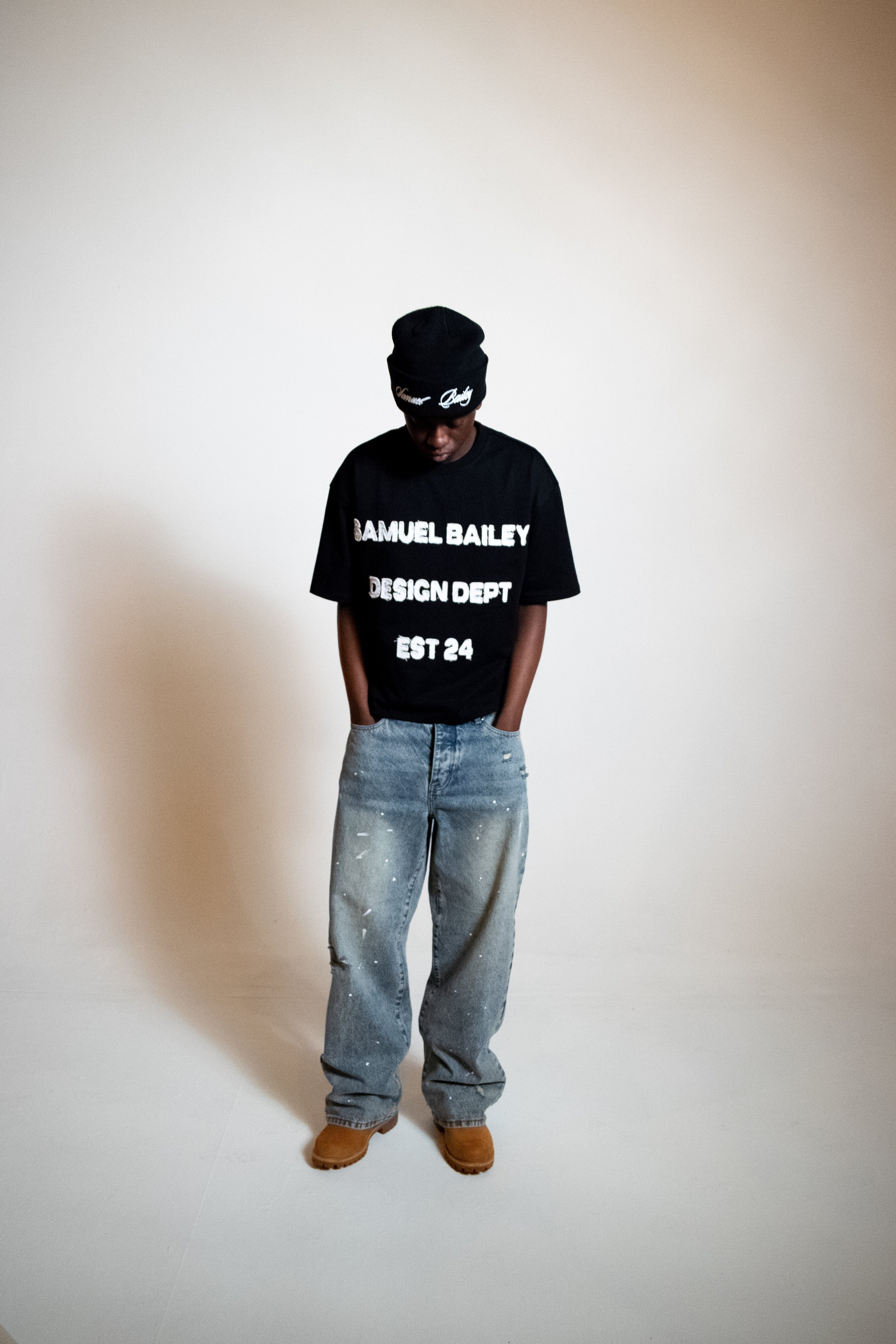 Samuel Bailey Black Design Dept Tee - Image 4
