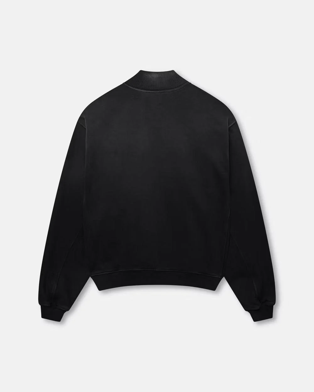 KAIZEN MARKET BLANK HEAVYWEIGHT FADE OUT BOMBER JACKET BLACK - Image 2