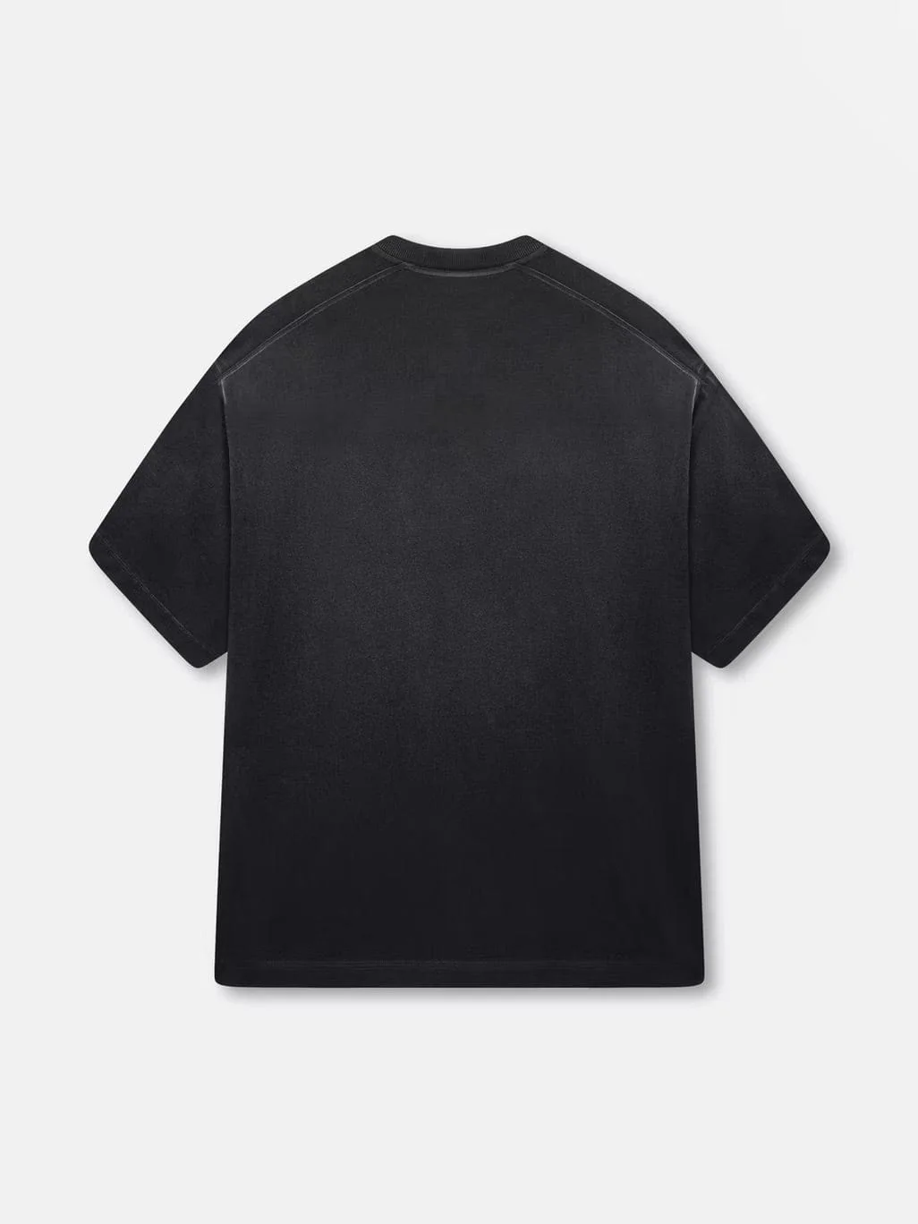 KAIZEN MARKET BLANK HEAVYWEIGHT FADE OUT TEE BLACK - Image 2