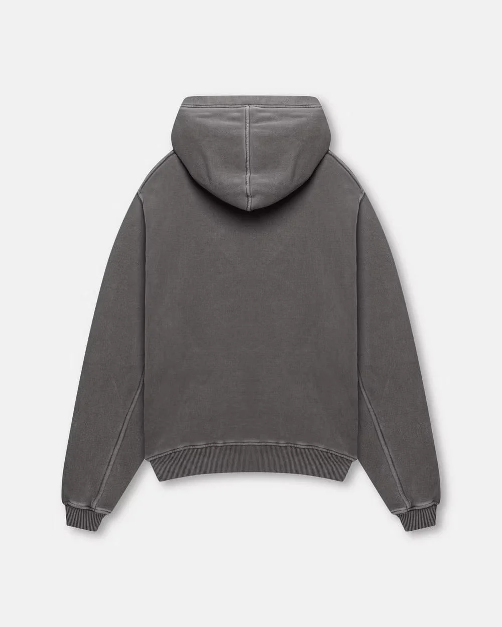 KAIZEN MARKET BLANK HEAVYWEIGHT WASHED HOODIE - Image 2