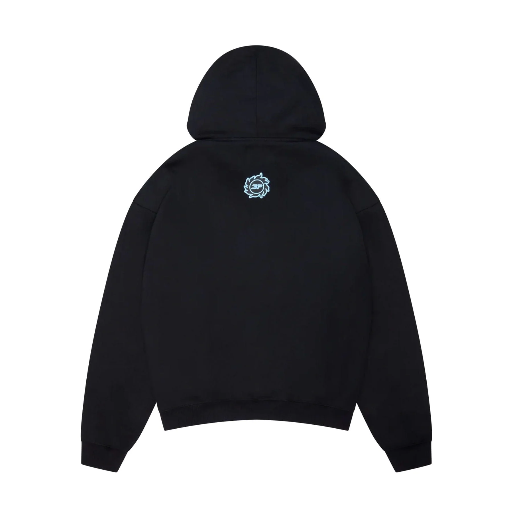Broken Planet Hoodie 'Sky Walking' - Midnight Black - Image 2