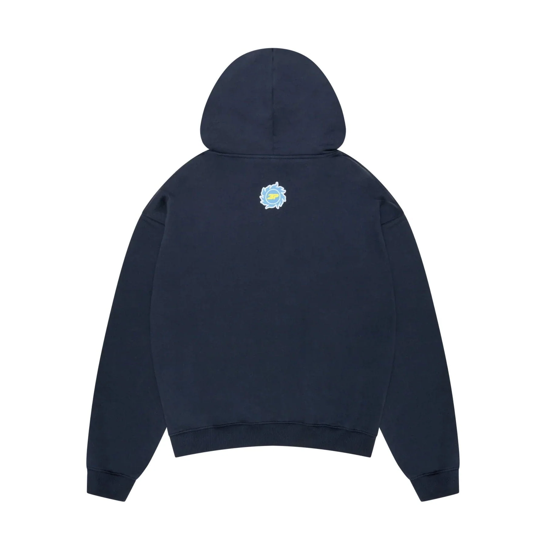 Broken Planet Hoodie 'Space Club' - Outer Space Blue - Image 2