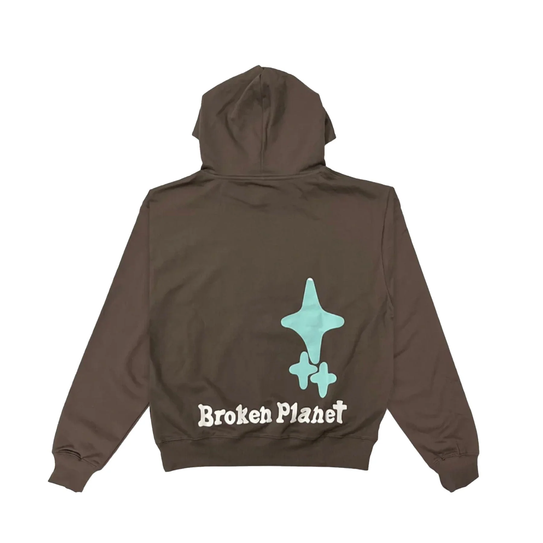 Broken Planet I'm Not From This Planet Hoodie 'Brown' - Image 2