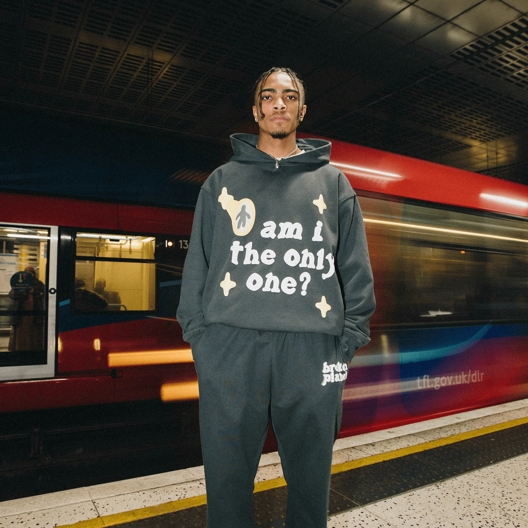 Broken Planet Hoodie x KG 'Onyx' - Image 3