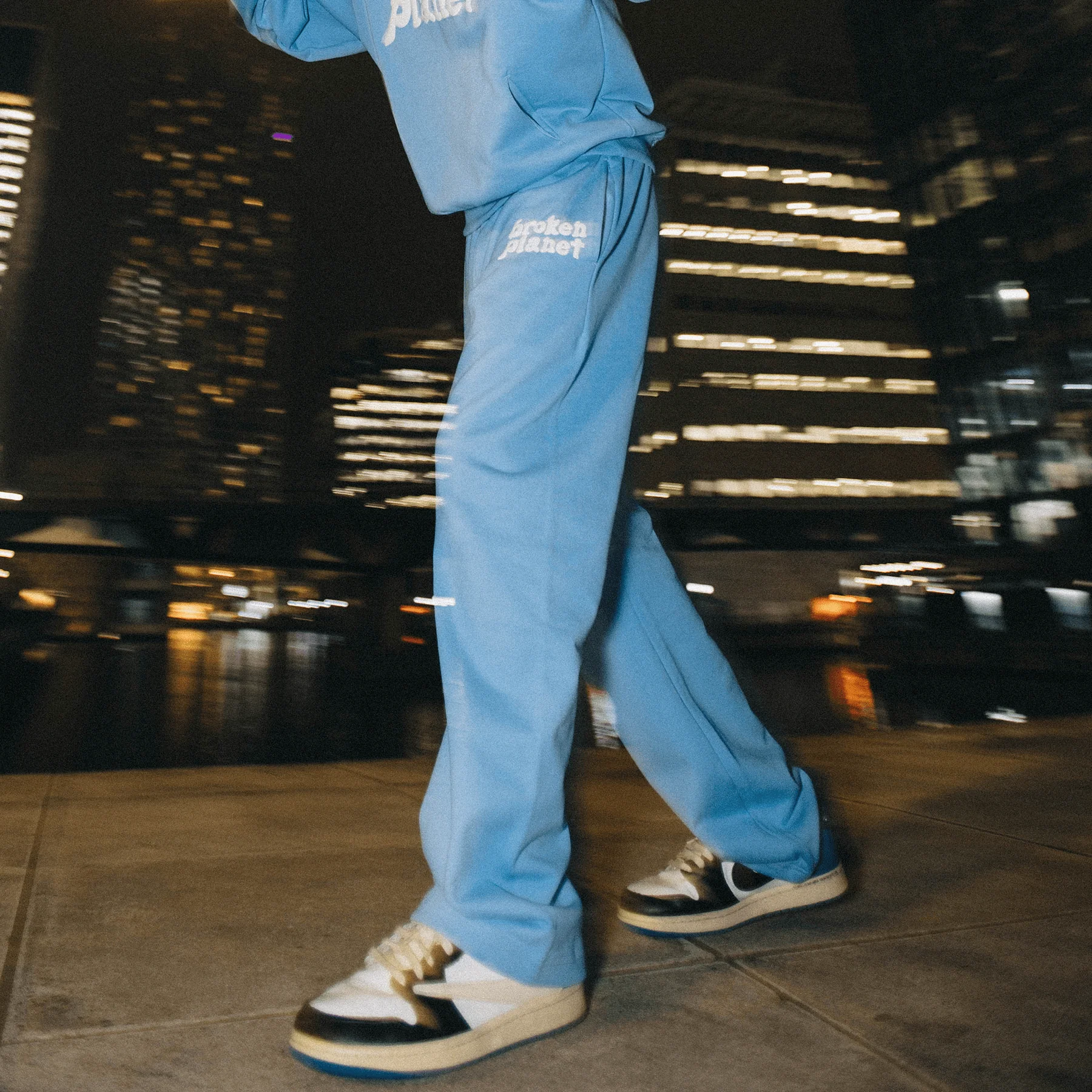 Broken Planet x KG Sweat Pants 'University Blue' - Image 4